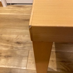 【0円】無印良品ローテーブルの画像
