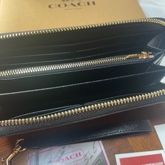 新品未使用♥️COACH長財布 ブラックC3441 付属品あり💓‪の画像