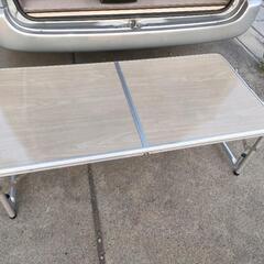 キャンプ用テーブル　2WAY 高さ調整可能の画像