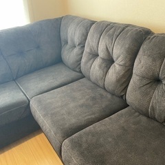 【輸入家具】美品オシャレなビッグサイズのアメリカンソファの画像
