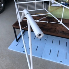 ニトリ 洗濯機ラック※パーツ不足していますの画像