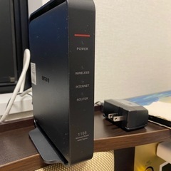 BuffaloのWi-Fiルーターの画像