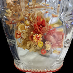 (中古)レトロ ボトルフラワーの画像