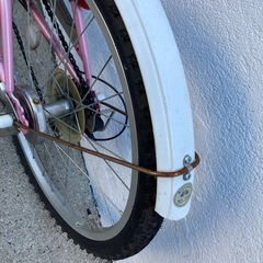 【決まりました】女児用　　自転車22インチ　サビ汚れ多数の画像