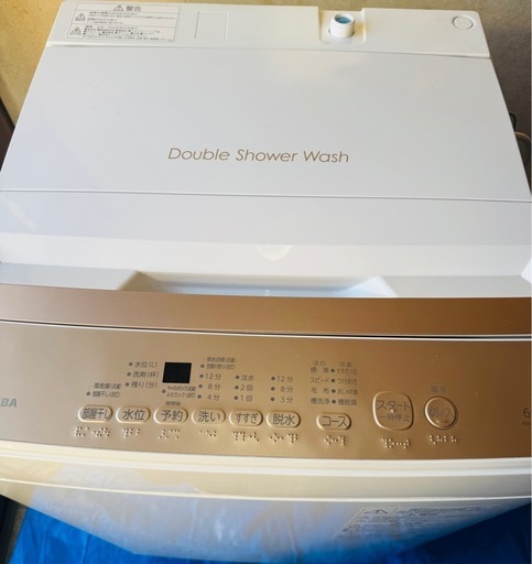 2025年製／洗濯機  東芝6.0kg