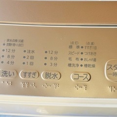 2025年製／洗濯機  東芝6.0kgの画像