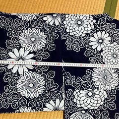 菊模様　
浴衣の画像