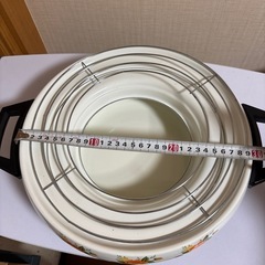 天ぷら鍋の画像