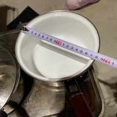 キャンプに　鍋2個セットの画像