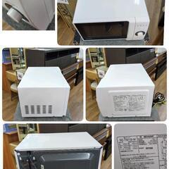 J549 ★右角スリキズ有り★2023年製★ヘルツフリー★比較的ｷﾚｲ★SHARP★電子レンジ★RE-TM18-Wの画像