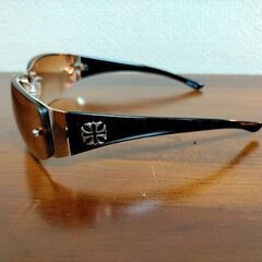  ◆サングラス クロス メガネ 度なし 未使用品の画像
