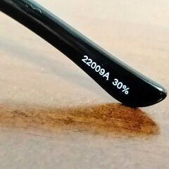  ◆サングラス クロス メガネ 度なし 未使用品の画像