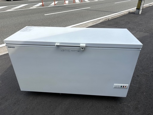 中古品 パナソニック冷凍ストッカー SCR-RH46V 463L 2015年 1565ｘ700ｘ640ｍｍ 動作問題なし