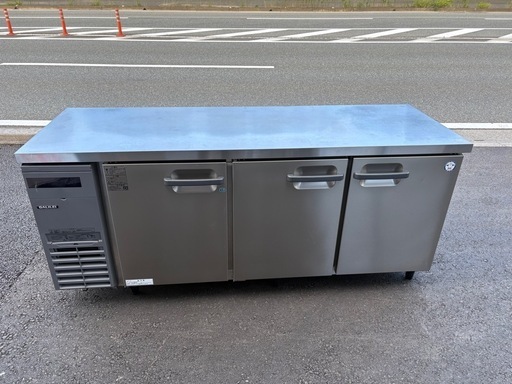 中古品  フクシマガリレイ 業務用台下冷凍冷蔵庫 LRC-181PM 2022年 冷凍124L 冷蔵265L 1800ｘ600ｘ800ｍｍ 動作問題なし