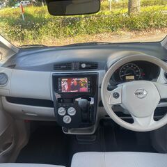 ★日産　デイズ　J★43500ｋｍ★衝突軽減ブレーキ＆横滑り防止装置付★ナビ+ＴＶ+Ｂカメラ付★コーナーセンサー★オートマ★キーレス★の画像