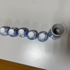 とっくり、おちょこ5個セットの画像
