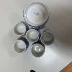 とっくり、おちょこ5個セットの画像