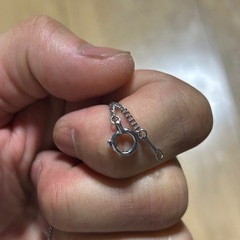 ロケットペンダントチェーンネックレスの画像