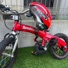 子供自転車２台　ヘルメット付　の画像