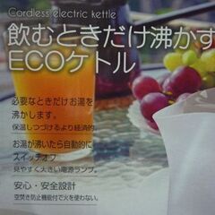 新品 Vegetable コードレス 電気ケトル 1.0L GD-P106BE ベージュ キッチン家電 ベジタブル ケトル 札幌市東区 新道東店の画像