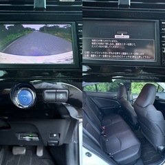 トヨタ プリウス 50 ハイブリッド Sグレード 平成28年 純正トヨタナビ テレビ バックカメラの画像