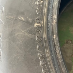 大幅値下げ！265/70R16 DM-V3 2021年製　スタッドレスの画像
