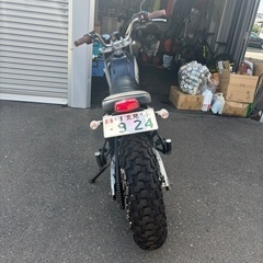 ヤマハ　tw225 実動車　自賠責1年付の画像