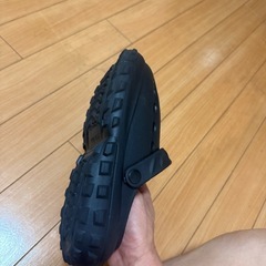 26.5cm】厚底EVAサンダル 黒 ほぼ未使用 の画像