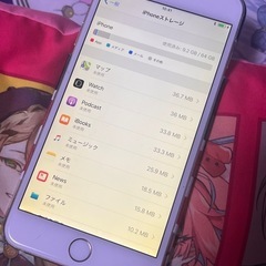iPhone6 Plus 64GB ゴールド MGAK2J／Aの画像