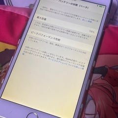 iPhone6 Plus 64GB ゴールド MGAK2J／Aの画像