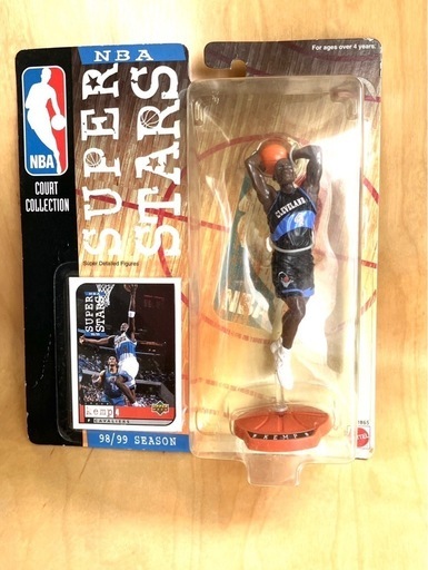 90s超希少NBA KENNR社フィギュア未開封5個セット 1994-95 Ultra Rebound Kings #5 Charles Oakley New York