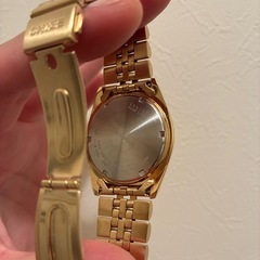 Seiko Men's SGF206 Gold-Tone Stainless Steel Dress Watchの画像