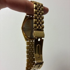 Seiko Men's SGF206 Gold-Tone Stainless Steel Dress Watchの画像