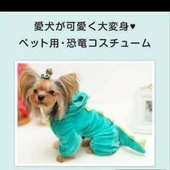 新品ペットの服（恐竜）の画像