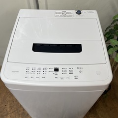 R366 ☀️ 2022年製の高年式！ アイリスオーヤマ 洗濯機 （洗濯5.0㎏)  IAW-T504 ⭐ 動作確認済 ⭐ クリーニング済の画像