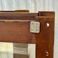 アンティーク引き戸(木製)2枚セットの画像