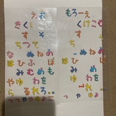 アルファベットシールの画像