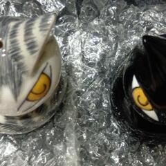 【未使用】わちふぃーるどのダヤンとチップ(ソルト&ペッパー)の画像