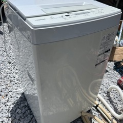東芝　洗濯機　4.5キロ　美品！の画像