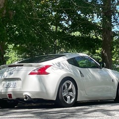 ローダウンカスタムしたカッコいいフェアレディZ34^_^♪の画像