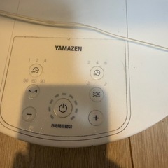 【中古】山善 YAMAZEN 扇風機／静音モデル／2022年製／リモコン紛失／7/25〜26引き取り限定の画像