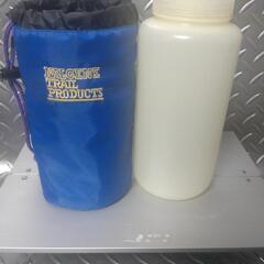 希少絶版【登山キャンプ】ツーリング　NalgeneTrailProducts　ナルゲンボトルセット　水筒　ウォータージャグ　青の画像