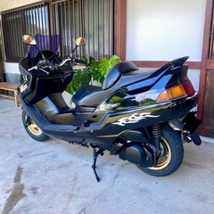 【エンジン腰上OH済み】初期型4HC マジェスティ250 キャブ車　旧車の画像