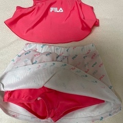 キッズ水着　FILA ビキニタイプ　120センチの画像