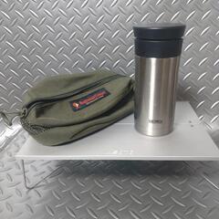 キャンプ車中泊【THERMOS】サーモス水筒ケースセット
