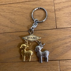 シカのキーホルダーの画像