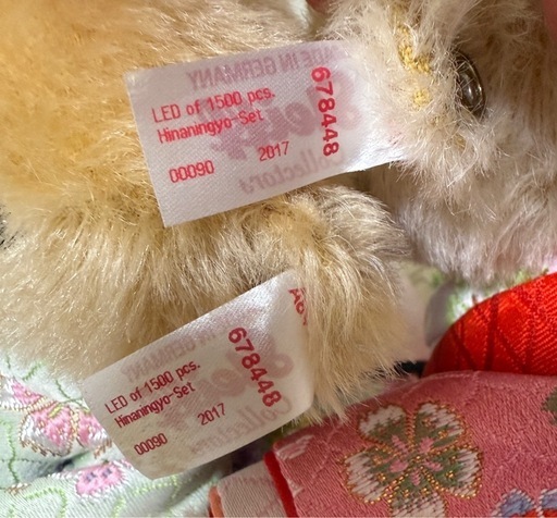 シュタイフ雛人形 2017年モデル