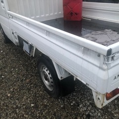 車検付　日産　クリッパートラック　4WD オートマ　幌付！の画像