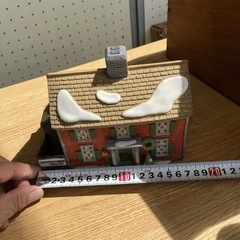 11133😺置物　家　NEW ENGLAND VILLAGE SERIES SHINGLE CREEK HOUSE 1990 ドールハウスの画像