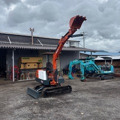 kubota KH-50 ★ユンボ★ 油圧ショベル パワーショベル★ディーゼル エンジン★★100ｋｍまで送料は無料★の画像